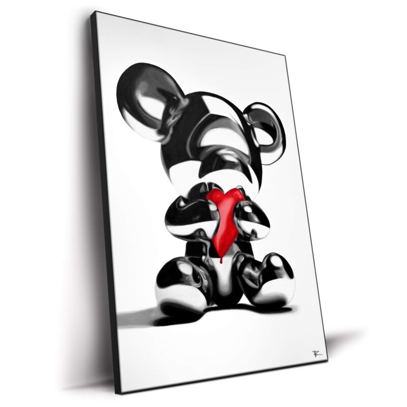 Love Over Likes Black and White Wall Decor by P Muir Art