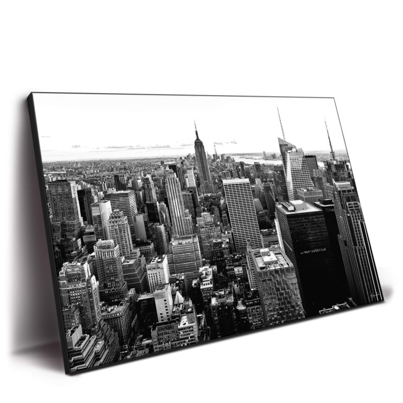 NYC Skyline Black and White Wall Decor by Philippe HUGONNARD