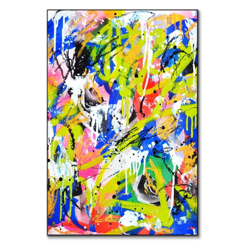 Balance Vibrant Wall Art by Seek One