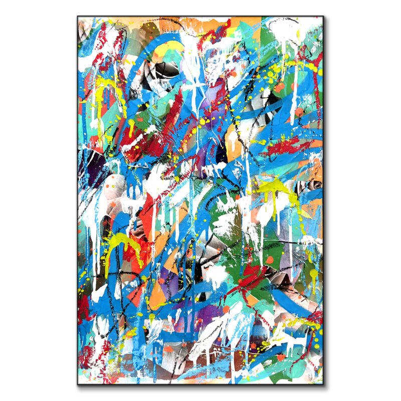 Front Row Vibrant Wall Art by Seek One