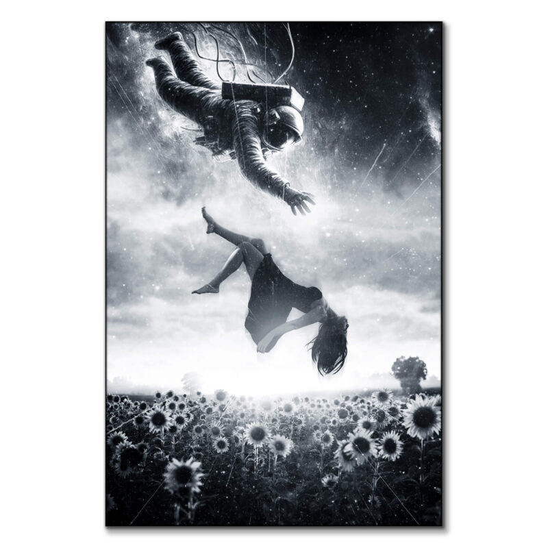 Harvest of Hope Black and White Wall Art by Seamless