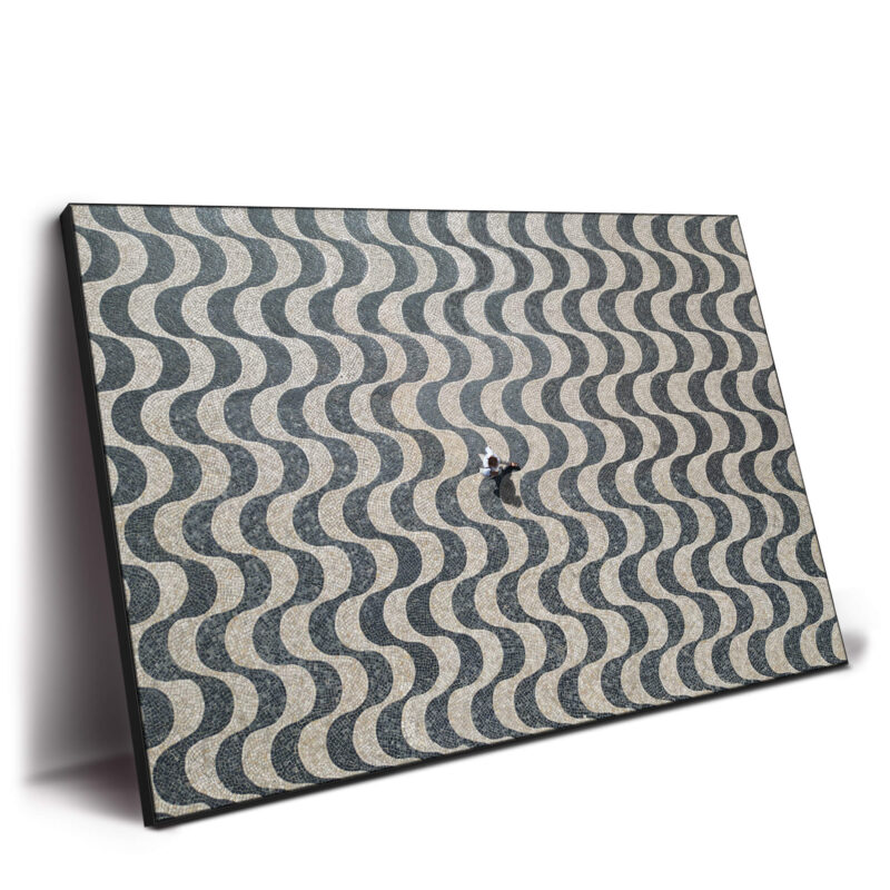 Walking Waves Neutral Wall Decor by Marcus Cederberg