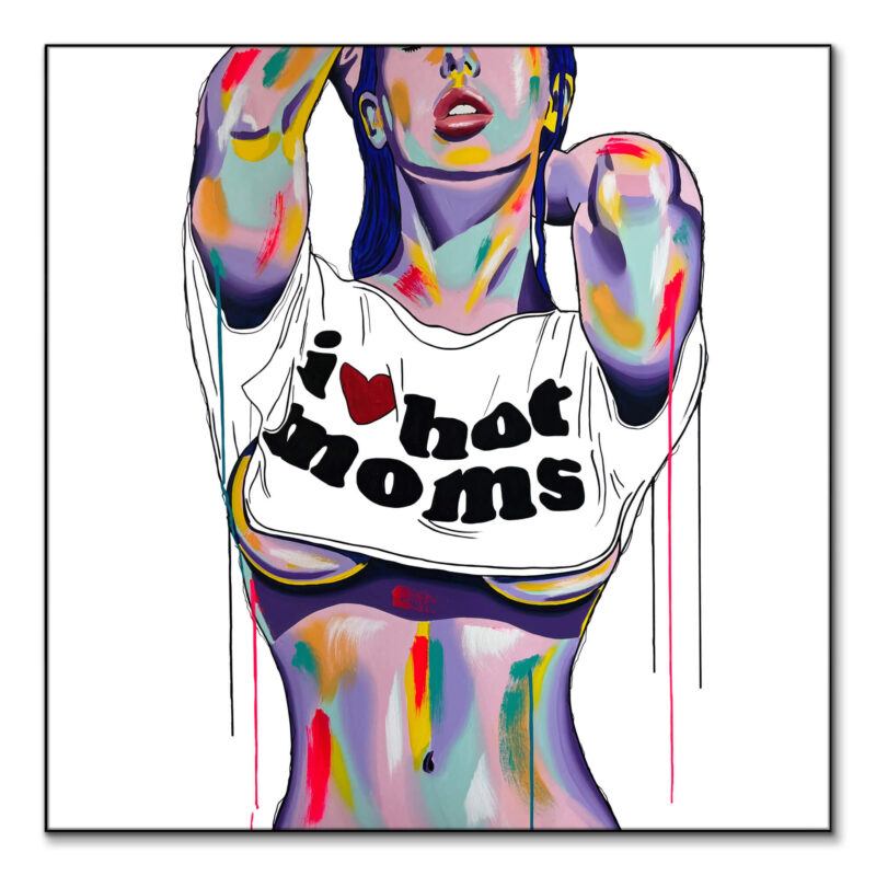 Hot Moms Wall Art by IR Artwork