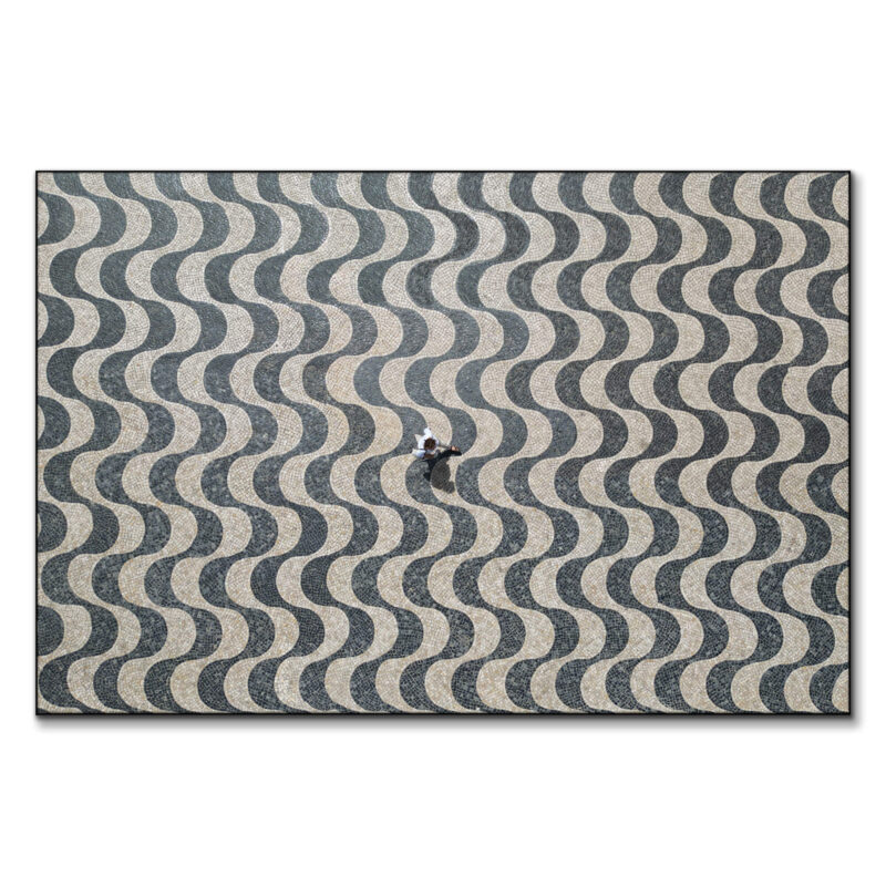 Walking Waves Neutral Wall Art by Marcus Cederberg
