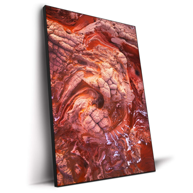 Aerial Abstracts VII Warm Wall Decor by Zach Doehler