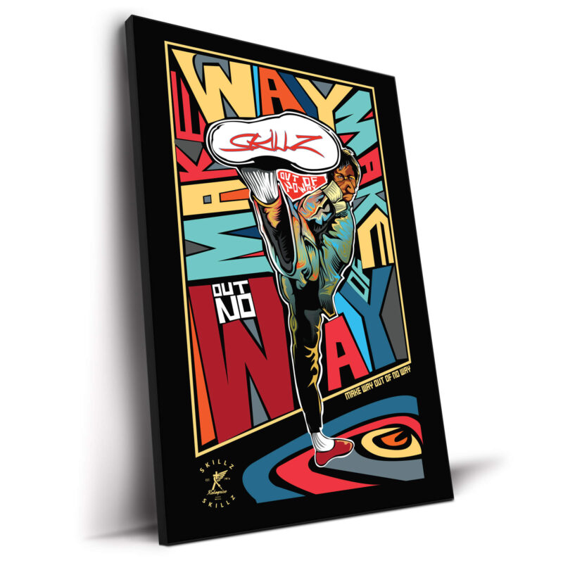 Make Way Out of No Way Colorful Wall Decor by Kelley Jackson