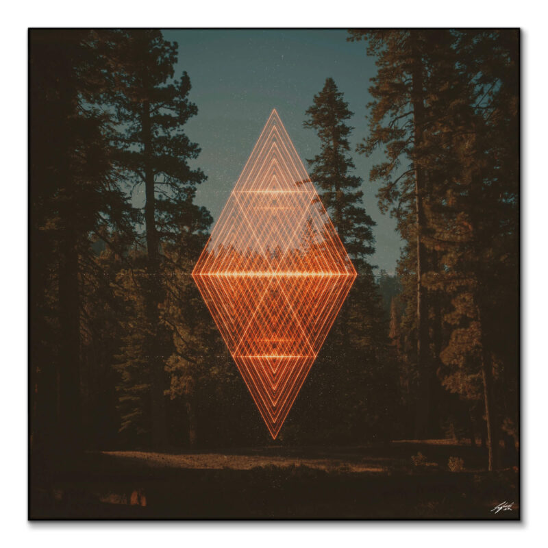 1007 Warm Wall Art by Jeffrey Thelin