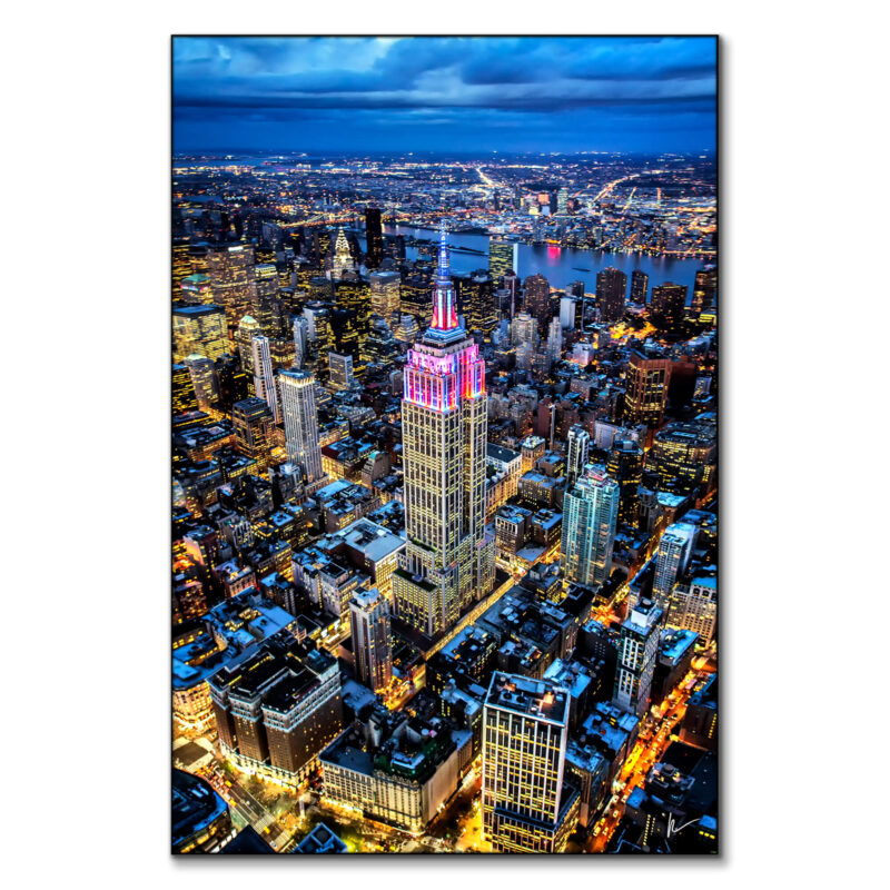 Empire State of Mind Dark Wall Art by Peter Alessandria