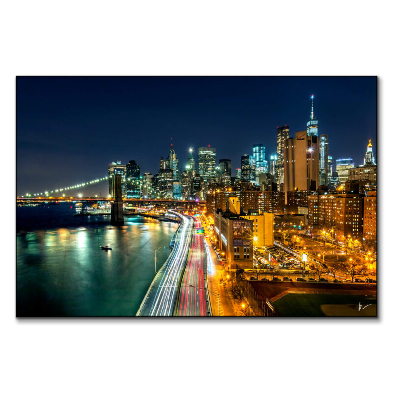FDR Drive Dark Wall Art by Peter Alessandria