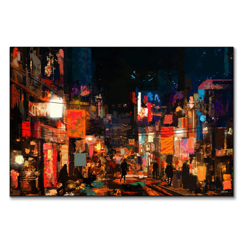 Everlasting Nights Warm Wall Art by Daniel Ignacio