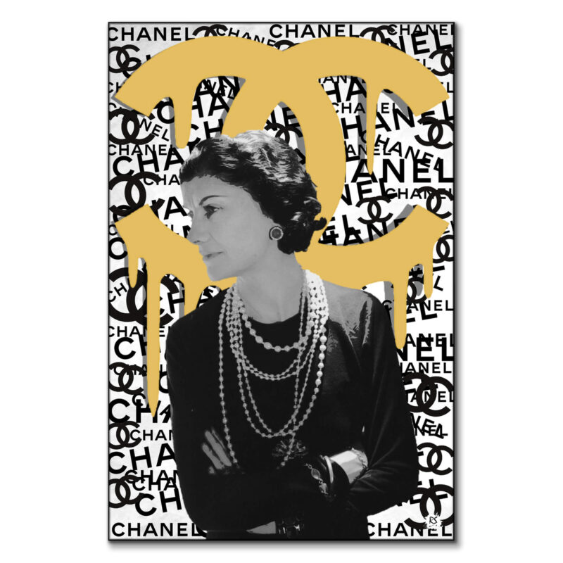 Coco Brand Vibrant Wall Art by RS Artist