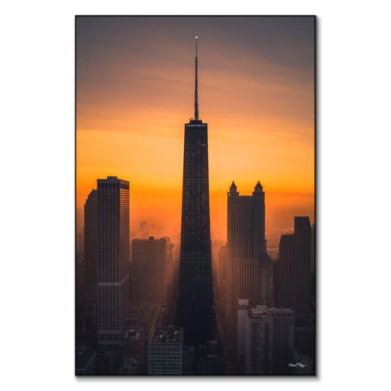 Hancock Warm Wall Art by Michael Meyers