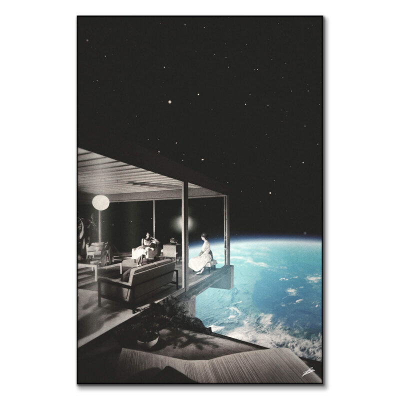 The View Black and White Wall Art by Fran Rodríguez