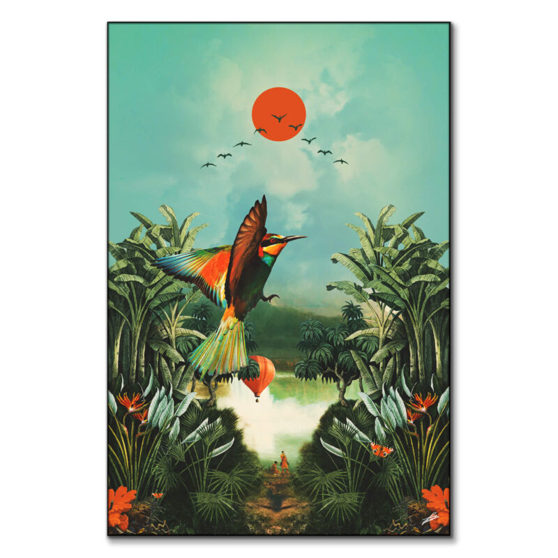 Wonderland Vibrant Wall Art by Fran Rodríguez