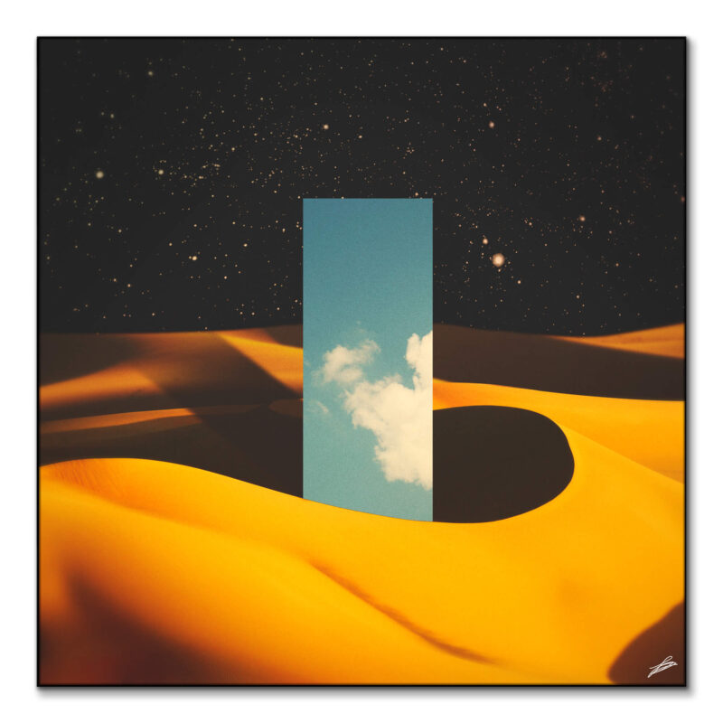 Monolith 2 Warm Wall Art by Fran Rodríguez