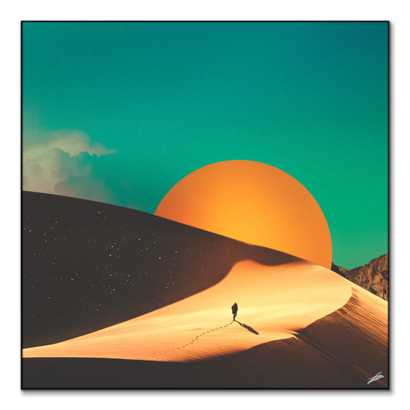 Thirst Orange Wall Art by Fran Rodríguez