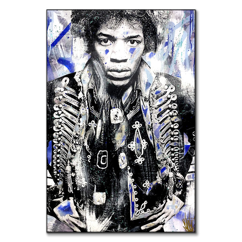 Hendrix Cool Wall Art by Seek One