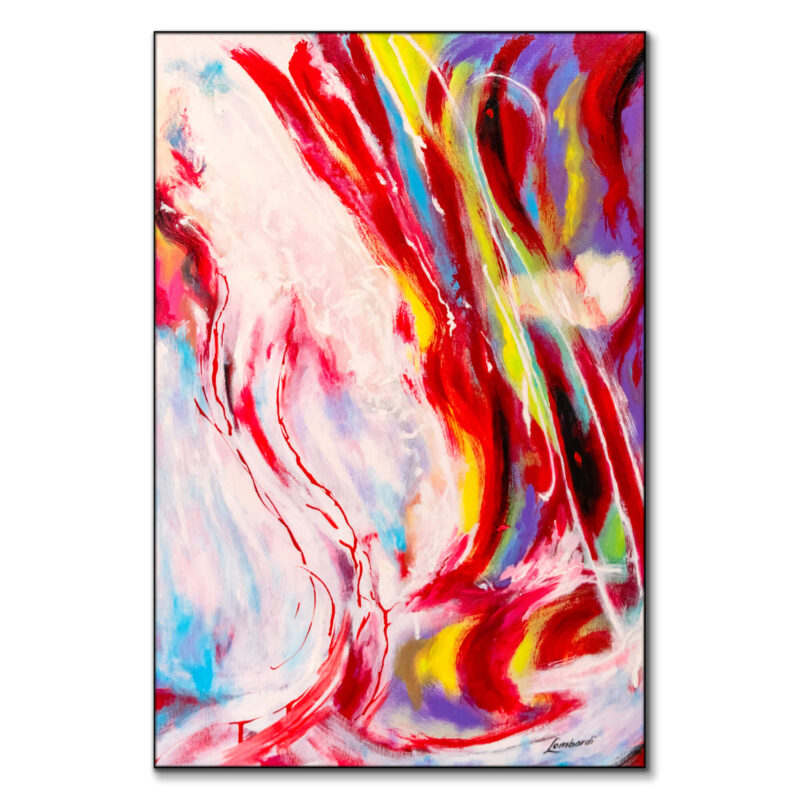 Sliding Vibrant Wall Art by Bob Lombardi