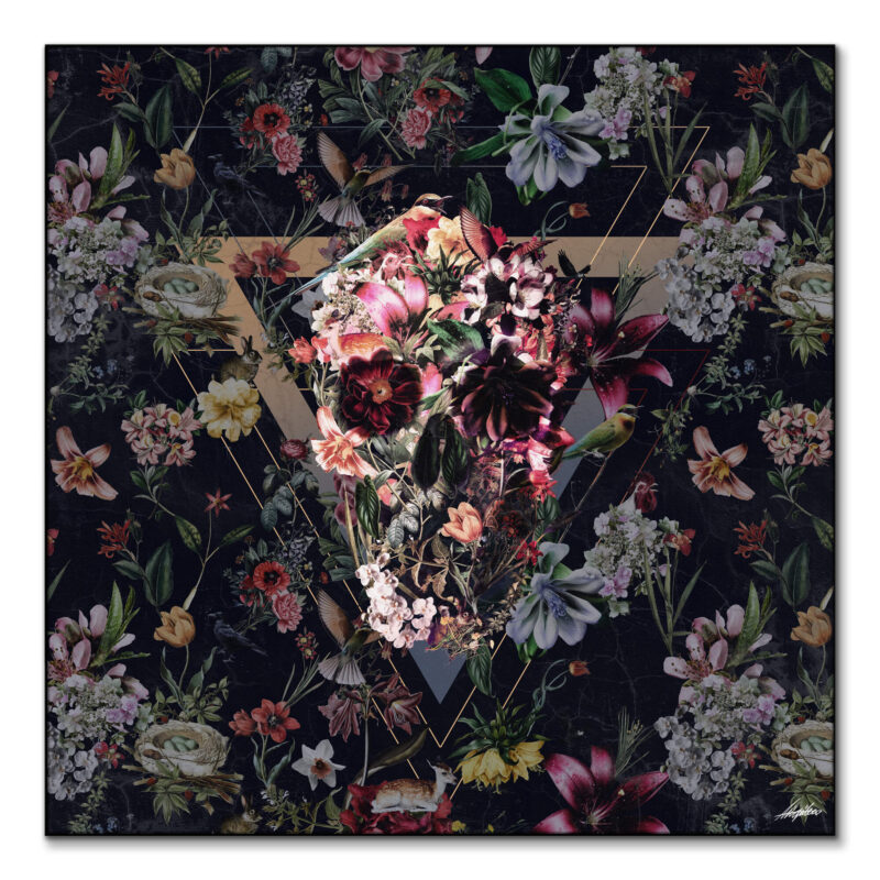 New Skull Dark Wall Art by Ali Gulec