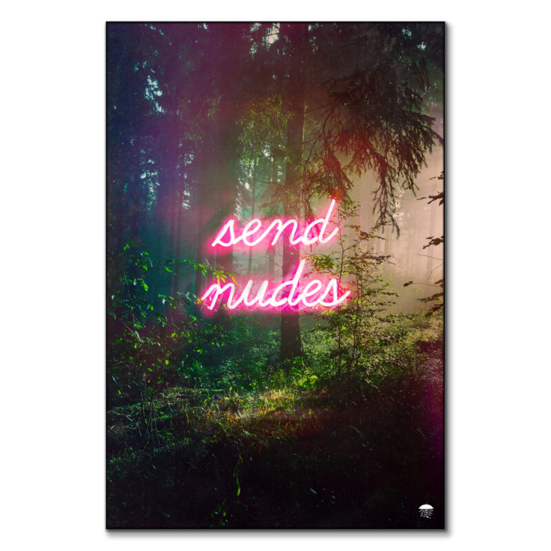 Nudes Green Wall Art by Seamless