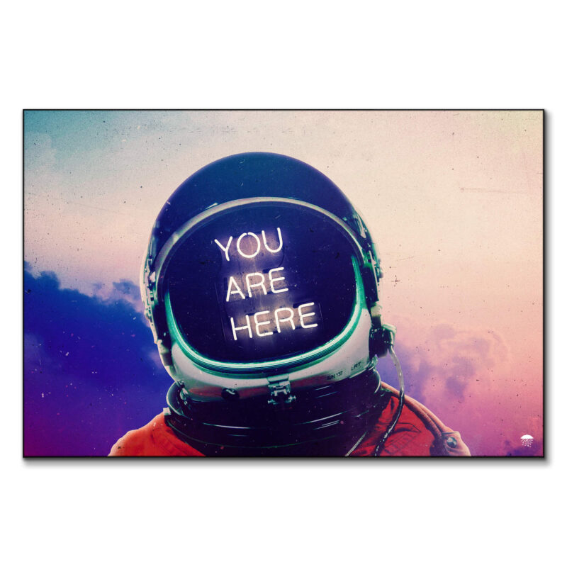 You Are Here Wall Art by Seamless