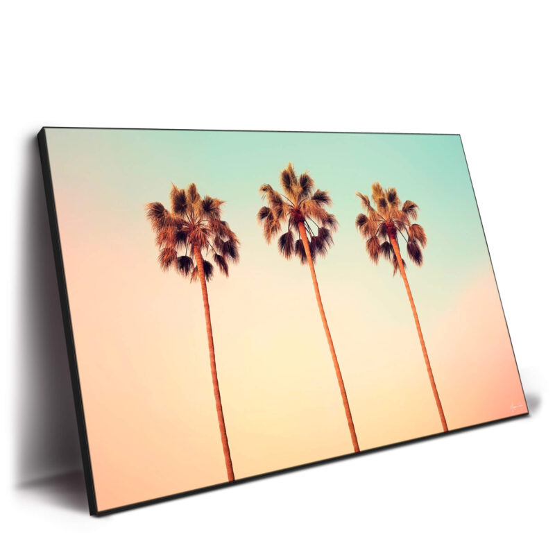 Iconic Palms Pastel Wall Decor by Philippe HUGONNARD