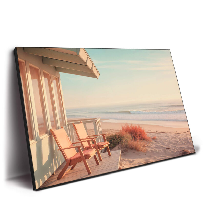 Sandy Coastal Dreams Pastel Wall Decor by Philippe HUGONNARD