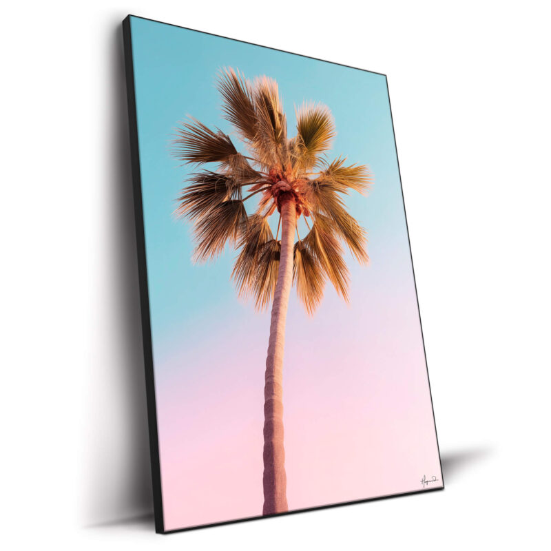 The Pastel Palm Pastel Wall Decor by Philippe HUGONNARD