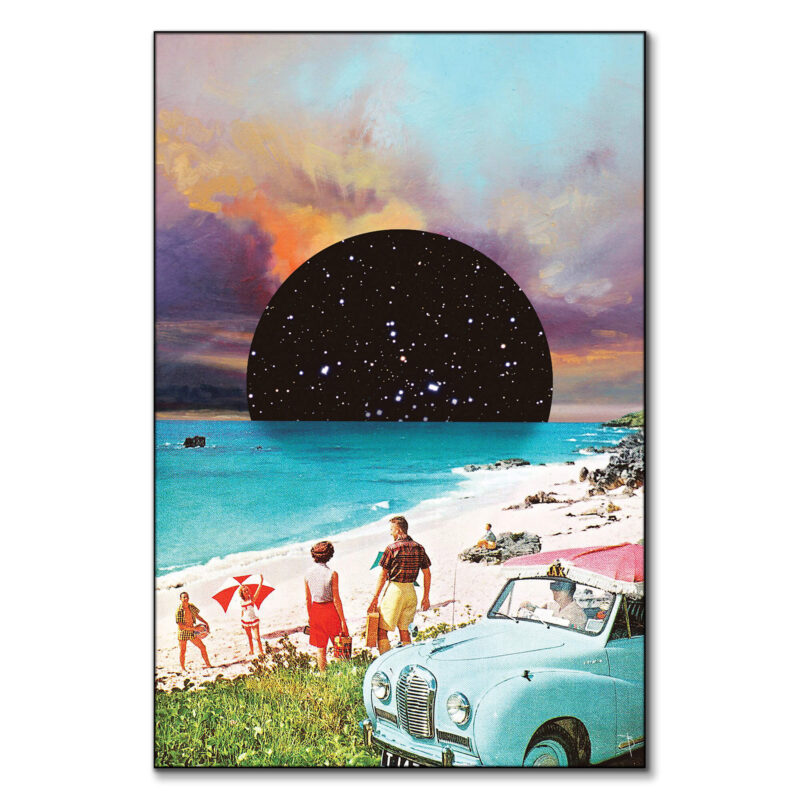 The Portal Colorful Wall Art by BambashkART