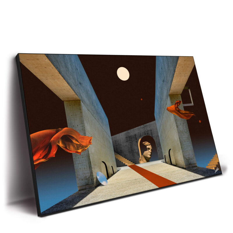 Brutalist Daydream Dark Wall Decor by Fran Rodríguez