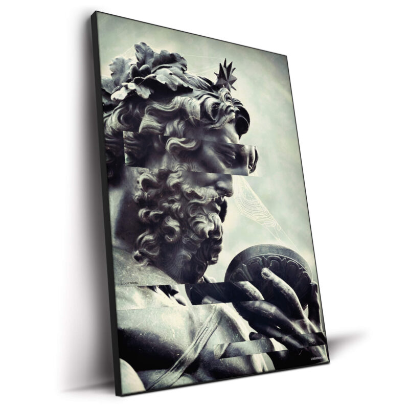 Glitch Zeus Green Wall Decor by Underdott