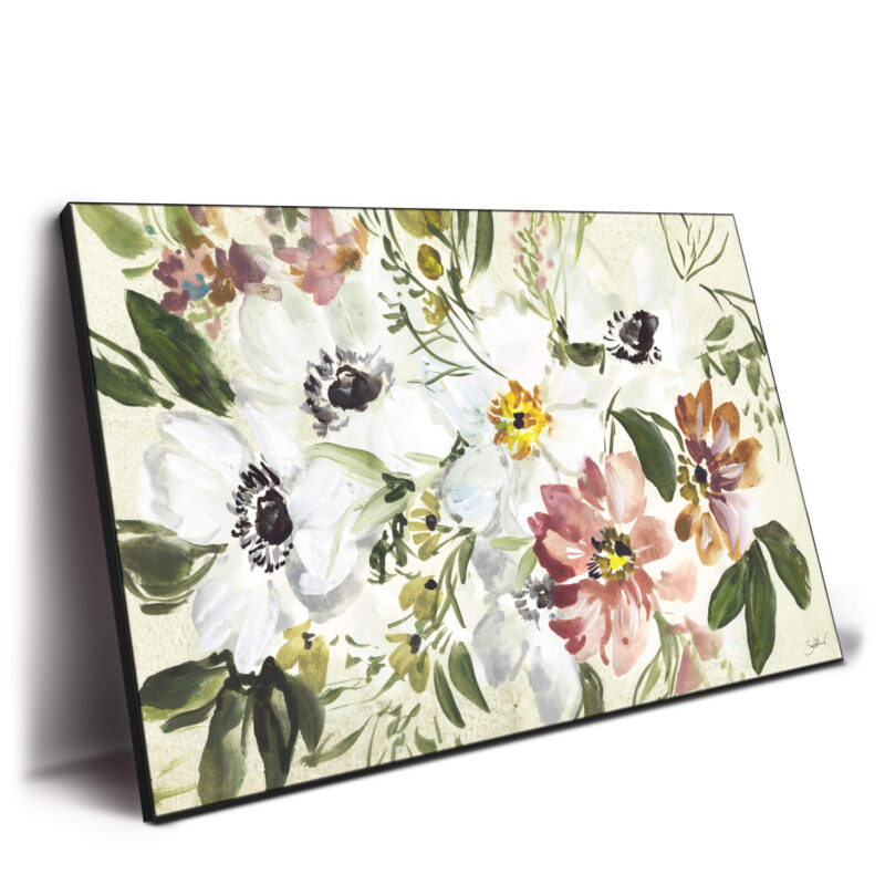 Joyful Flowers Pastel Wall Decor by Shelby Kregel
