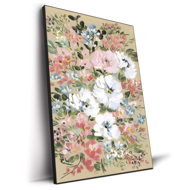 Vibrant Flowers Colorful Wall Decor by Shelby Kregel
