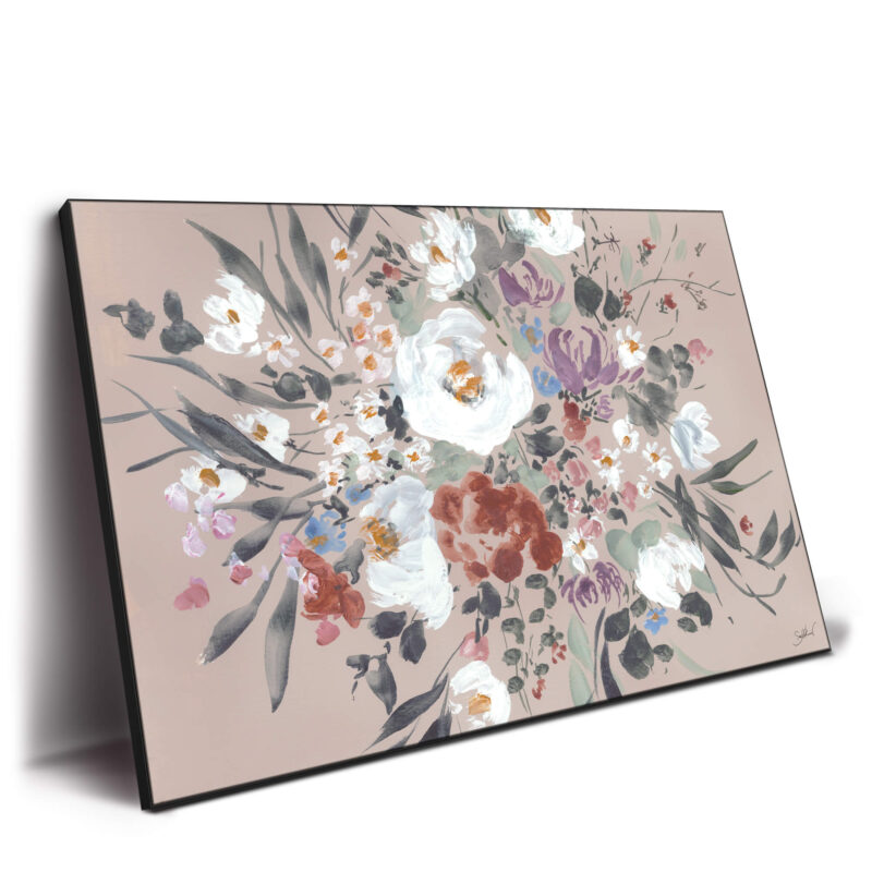 Posy Bouquet Pink Wall Decor by Shelby Kregel