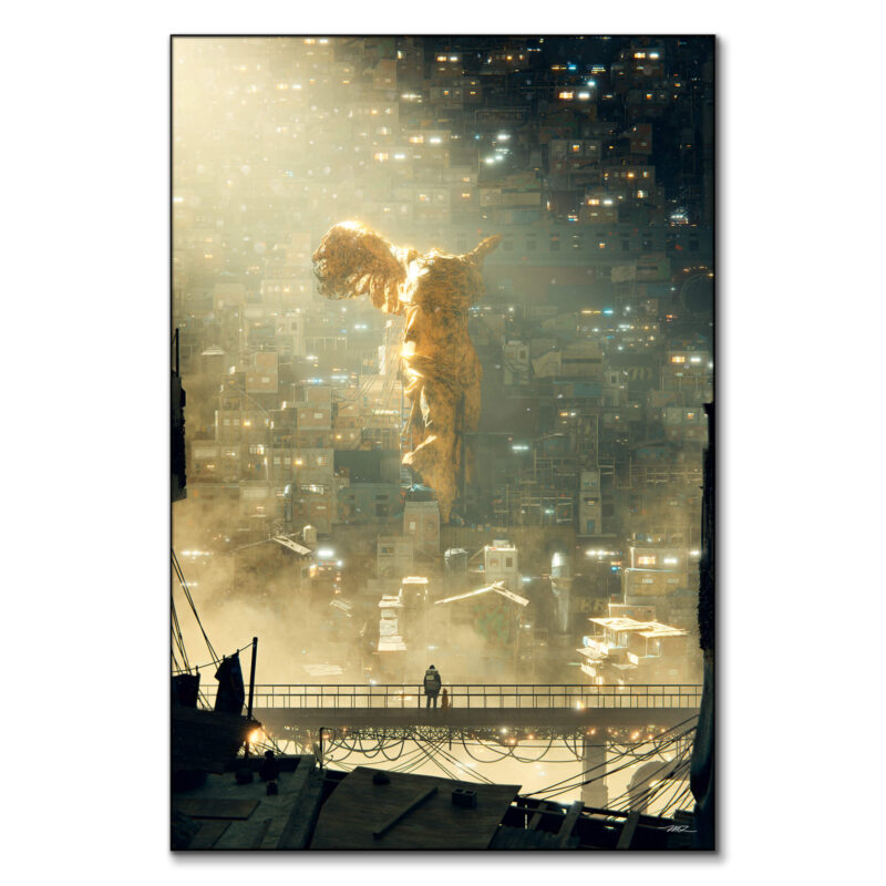 Citadel Neutral Wall Art by Marco Zagara