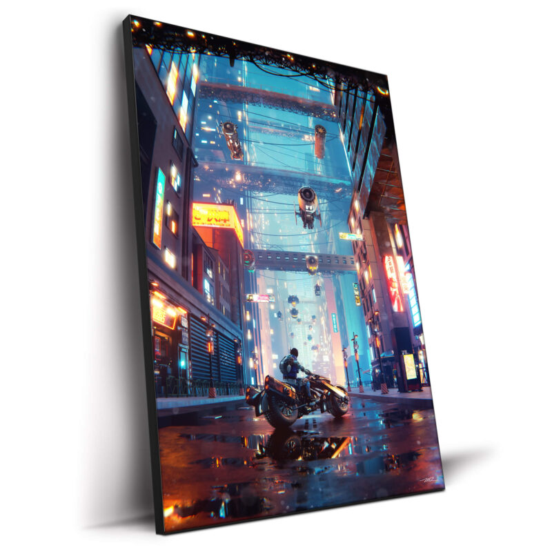 Destination Unknown Vibrant Wall Decor by Marco Zagara