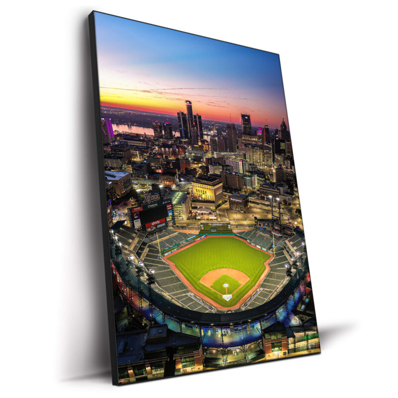 Comerica Wall Decor by Michigan Sky Media