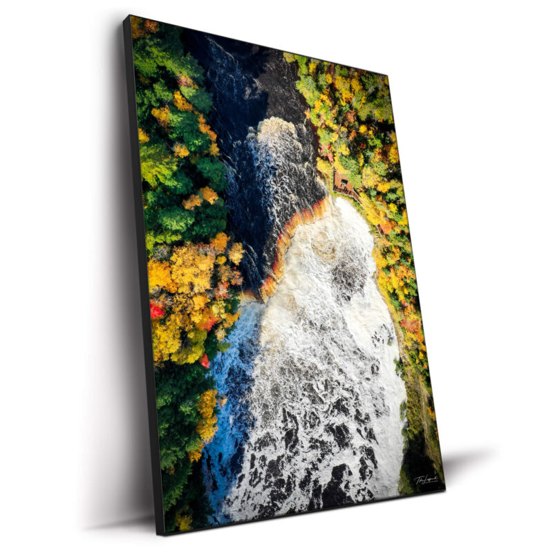 Root Beer Falls Wall Decor by Michigan Sky Media