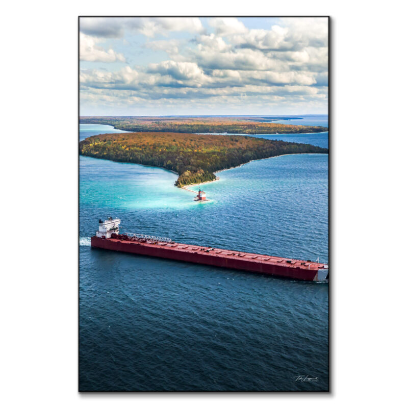 The Straits Wall Art by Michigan Sky Media