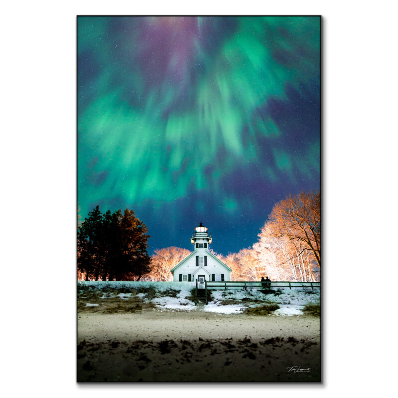 From The Heavens Vibrant Wall Art by Michigan Sky Media