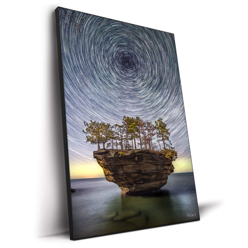 Timeless at Turnip Rock Vibrant Wall Decor by Michigan Sky Media