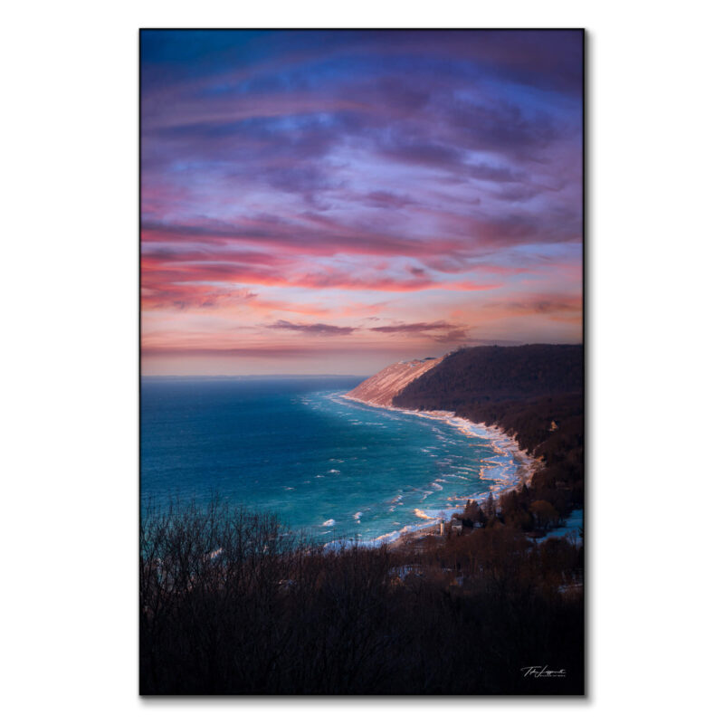 Sleeping Beauty Dark Wall Art by Michigan Sky Media