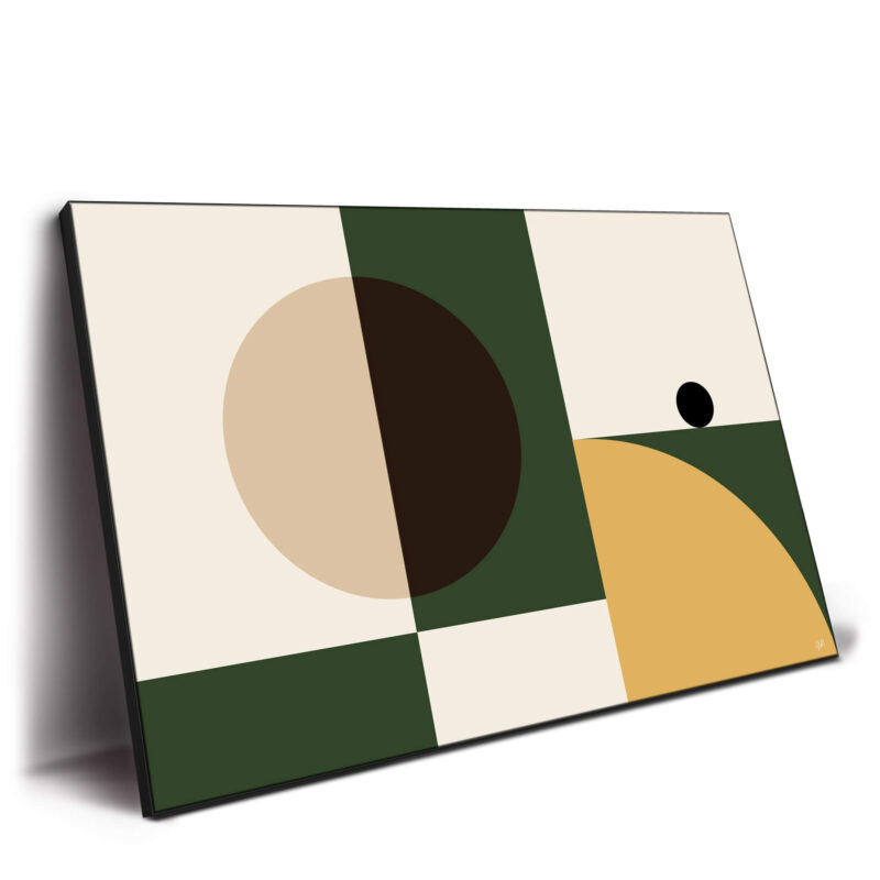 Botanist Puzzle Green Wall Decor by George Rosaly