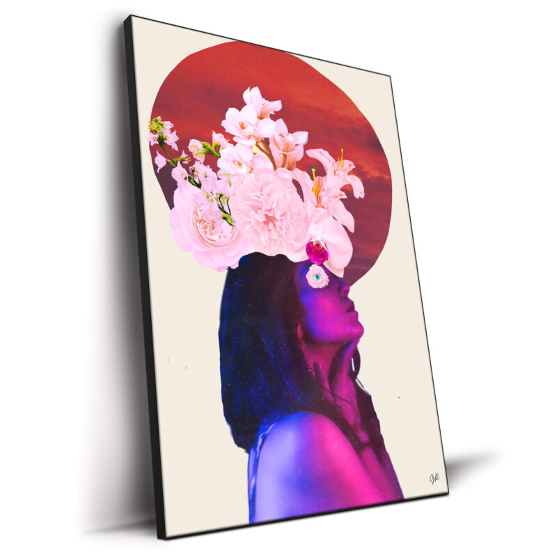 Mujer Real Colorful Wall Decor by George Rosaly