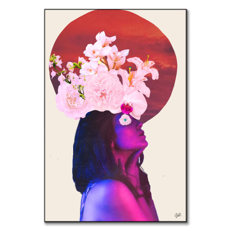 Mujer Real Colorful Wall Art by George Rosaly