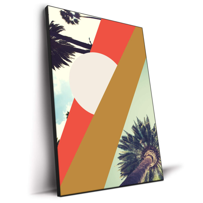 LA Sunshine Colorful Wall Decor by George Rosaly