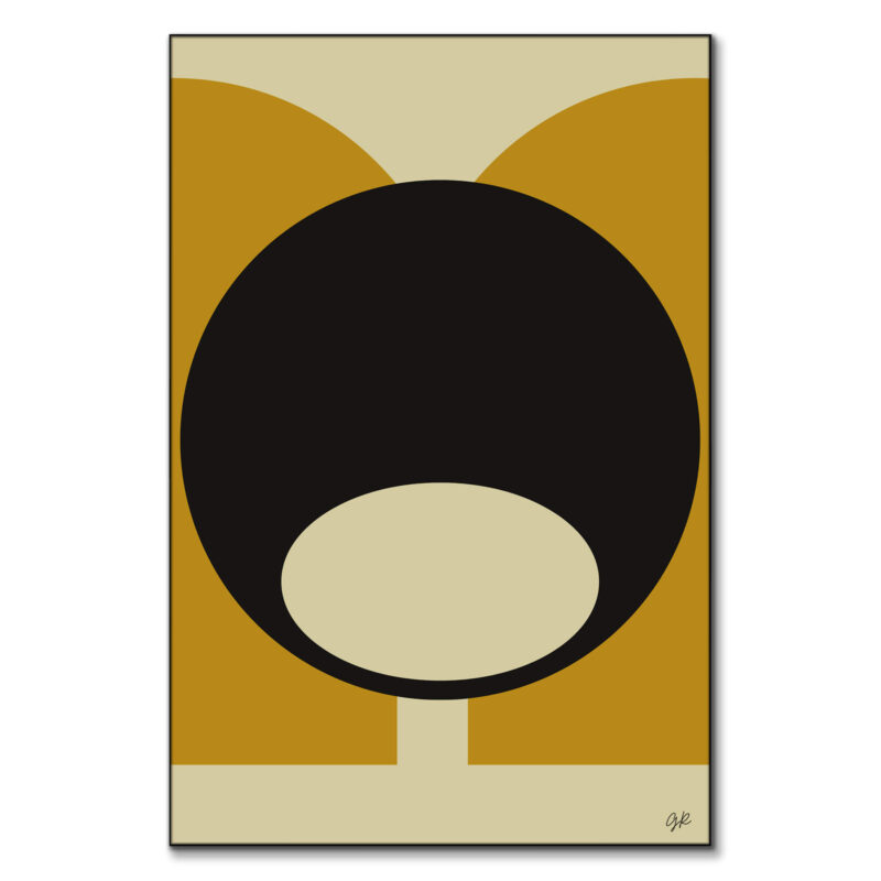 Funky Fresh 2 Neutral Wall Art by George Rosaly