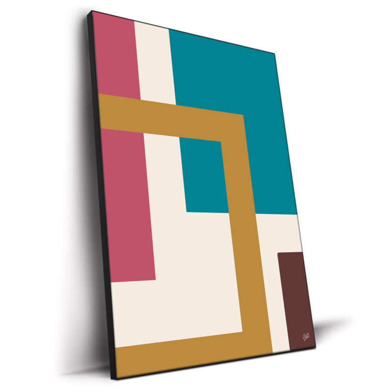 Bohemian Abstract Colorful Wall Decor by George Rosaly