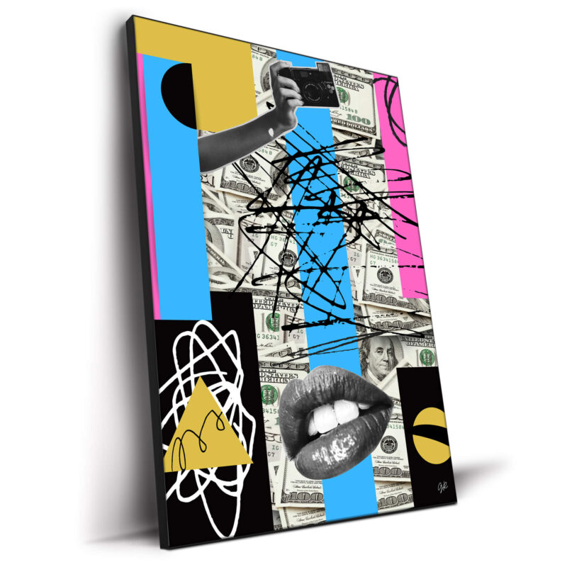 Abundance is Your Birthright Colorful Wall Decor by George Rosaly