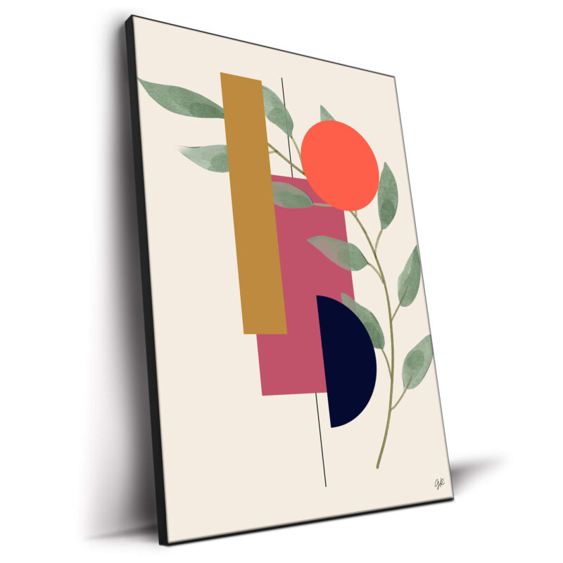 Abstract Garden Colorful Wall Decor by George Rosaly